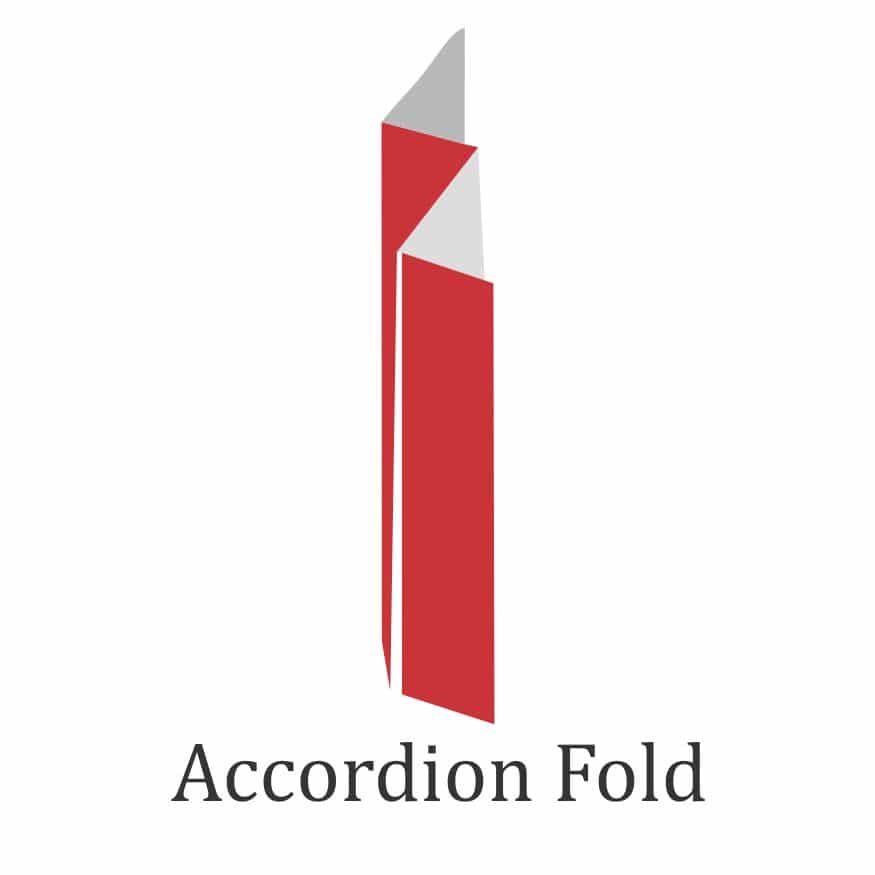 brochure fold design - accordian fold