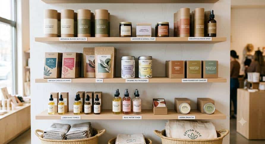 Product packaging design attracting customers on retail shelves