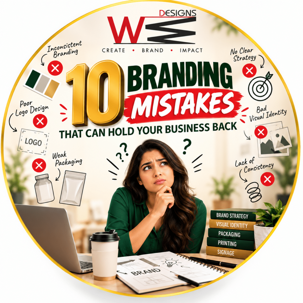 10 branding mistakes that make a business look unprofessional